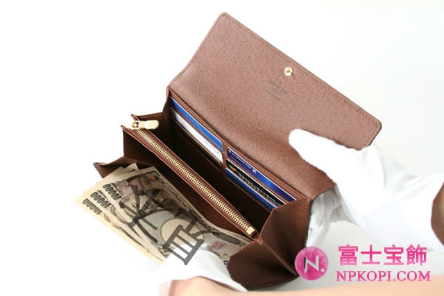 (LOUIS VUITTON)ルイヴィトン スーパーコピー財布 モノグラム ポルトフォイユサラ 長財布 M61734